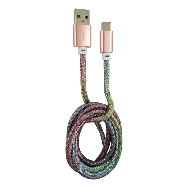 lc-power-lc-c-usb-type-c-1m-4-cable-usb-a-a-usb-tipo-c-brillo-disco-1-m