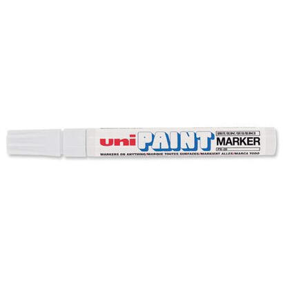 uniball-marcador-permanente-paint-marker-px-20l-blanco