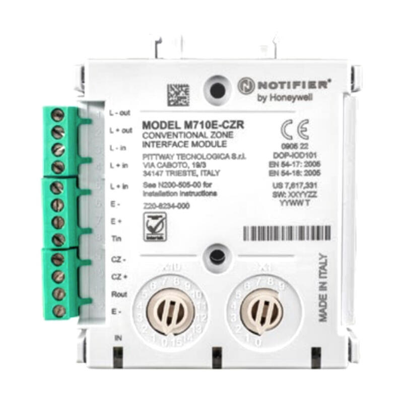 notifier-m710e-czr-modulo-monitor-direccionable-con-1-circuito-de-entrada-supervisado-con-resistencia