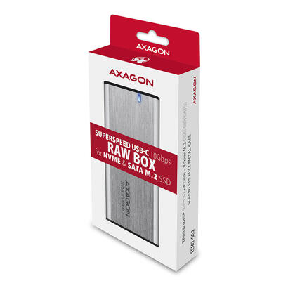 axagon-caja-externa-eem2-sg2-para-ssd-m2-usb-c-32-gen-2-plateado