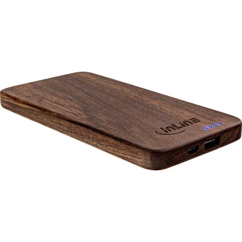 inline-usb-powerbank-5000mah-woodplate-con-pantalla-led-madera-de-nogal-real