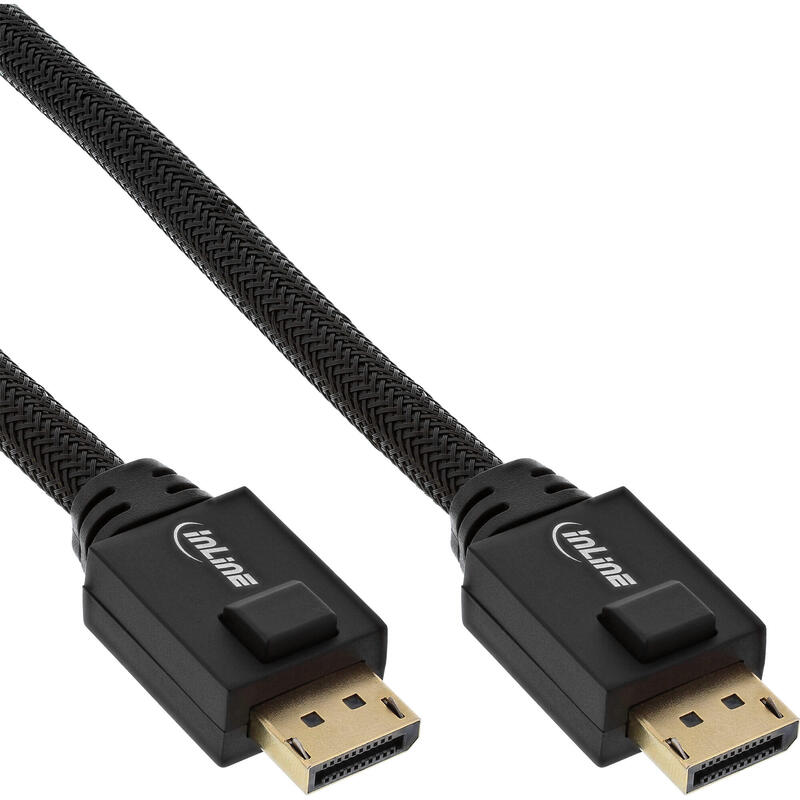 cable-activo-inline-displayport-negro-contactos-dorados-15-m