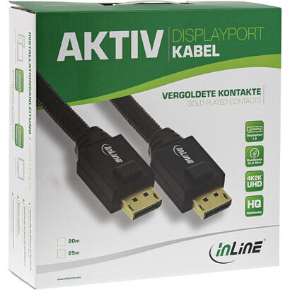 cable-activo-inline-displayport-negro-contactos-dorados-15-m