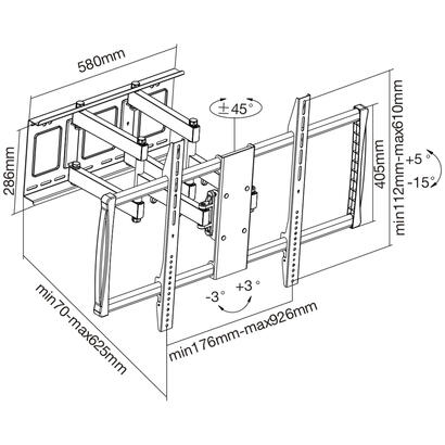 soporte-de-pared-para-tv-inline-para-tftlcdledplasma-152-254-cm-60-100-max-80-kg