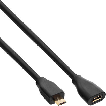 cable-de-extension-inline-micro-usb-usb-20-micro-b-mh-negrodorado-15-m