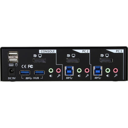 switch-kvm-inline-hub-usb-30-displayport-de-2-puertos-con-audio