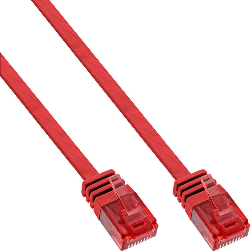 inline-flat-ultraslim-cable-de-red-uutp-cat6-gigabit-ready-rojo-10m