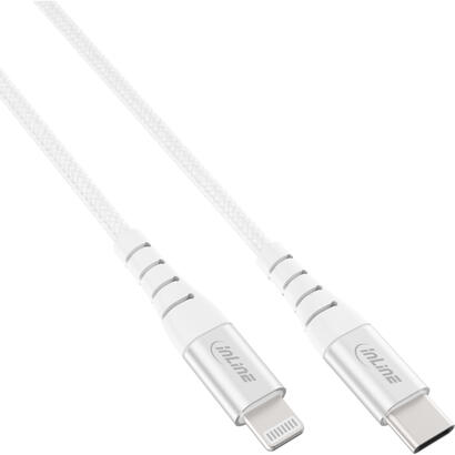 cable-lightning-inline-usb-c-para-ipad-iphone-ipod-plateadoaluminio-2-m-con-certificacion-mfi