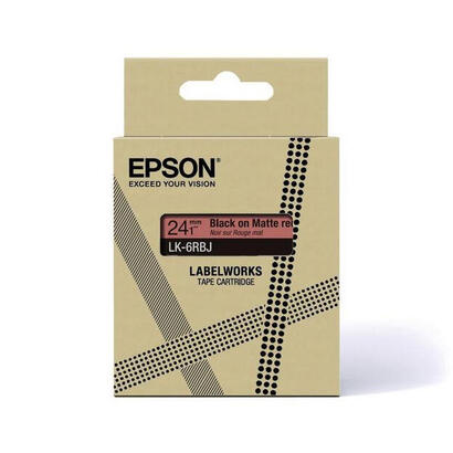 epson-labelworks-lk-5rbj-negro-sobre-rojo-mate-rollo-1-8-cm-x-8-m-1-cintas-caja-para-colgar-cartucho-de-cinta-para-labelworks-lw