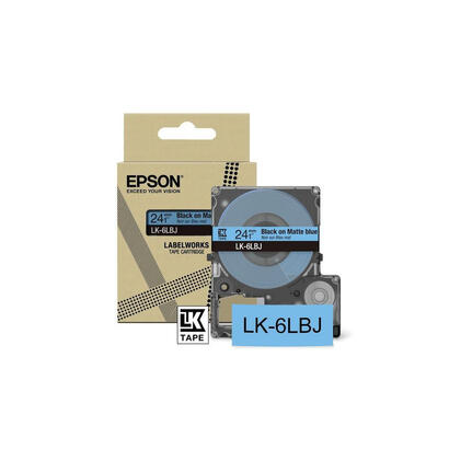 epson-labelworks-lk-6lbj-negro-sobre-azul-mate-rollo-2-4-cm-x-8-m-1-cintas-caja-para-colgar-cinta-para-labelworks-lw-c610