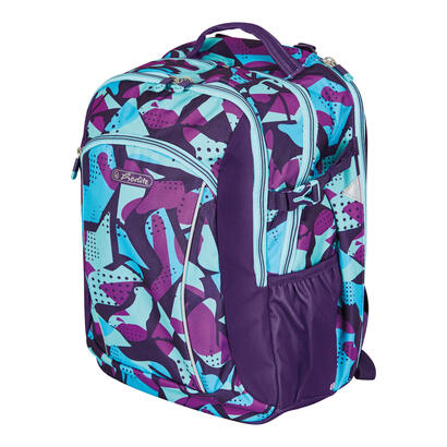 herlitz-ultimate-camopurple-mochila-escolar-azul-purpura-poliester