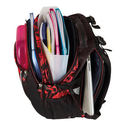 herlitz-ultimate-graffiti-mochila-deportiva-negro-rojo-poliester