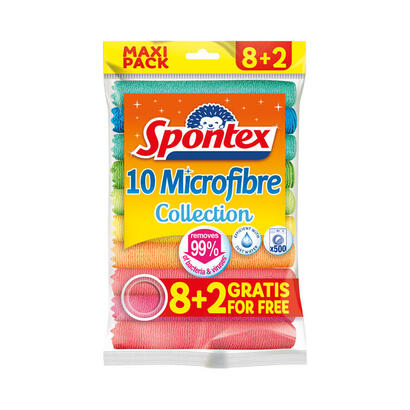 spontex-19780028-trapo-para-limpiar-microfibra-multicolor-10-piezas