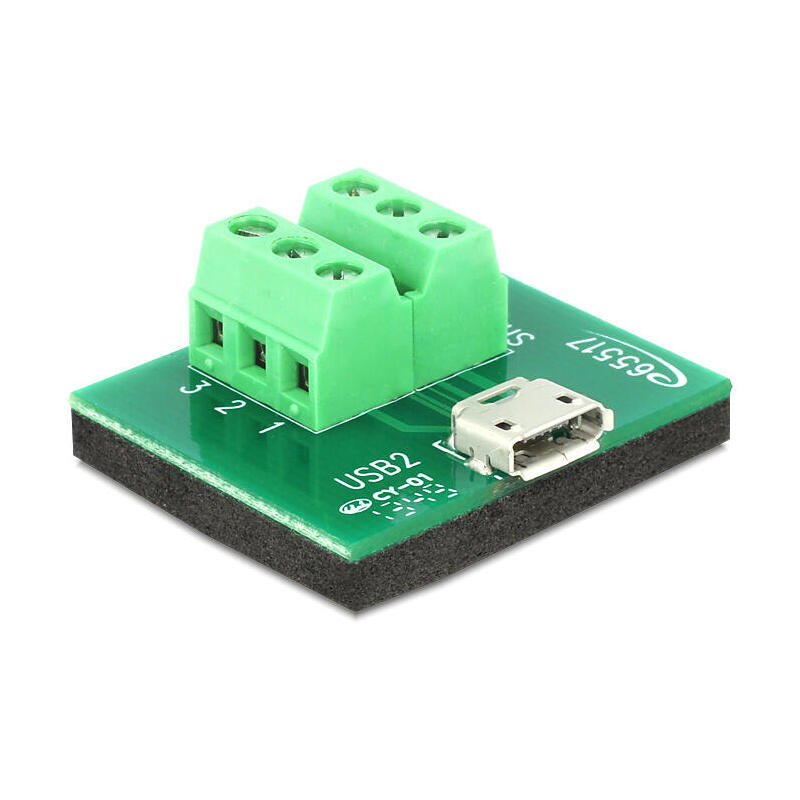 delock-adaptador-micro-usb-hembra-terminalblock-6-pin