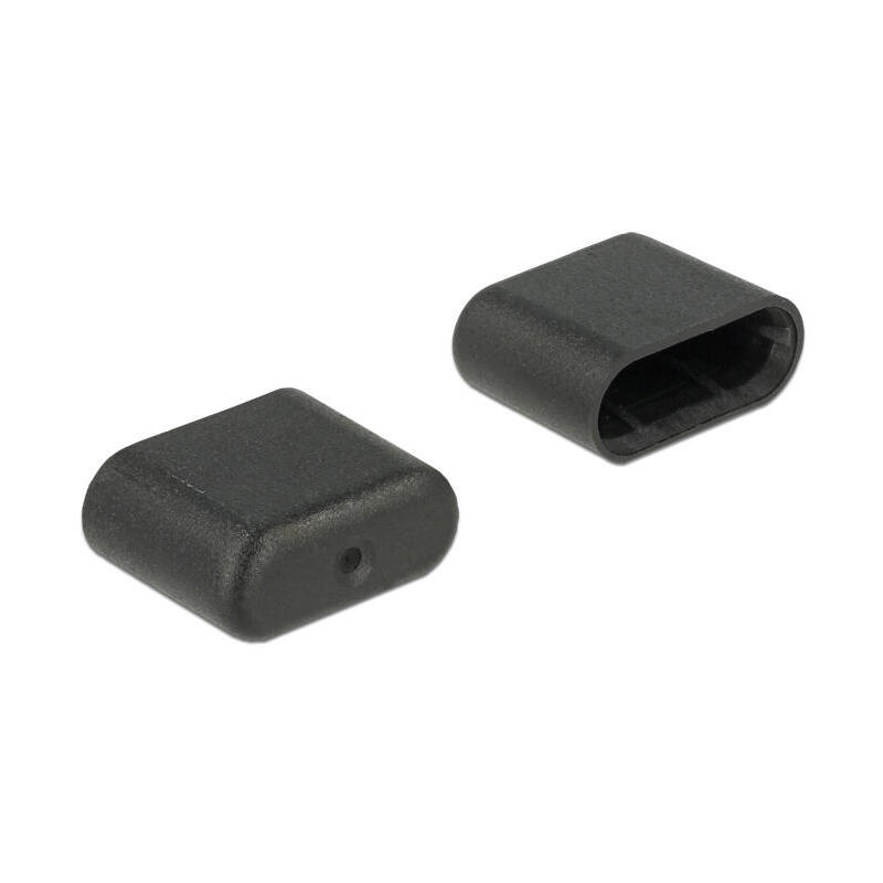 delock-guardapolvo-para-usb-type-c-macho-10-piezas-negro