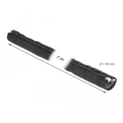 delock-funda-trenzada-de-blindaje-emi-con-cremallera-resistente-al-calor-1-mx-50-mm-negro