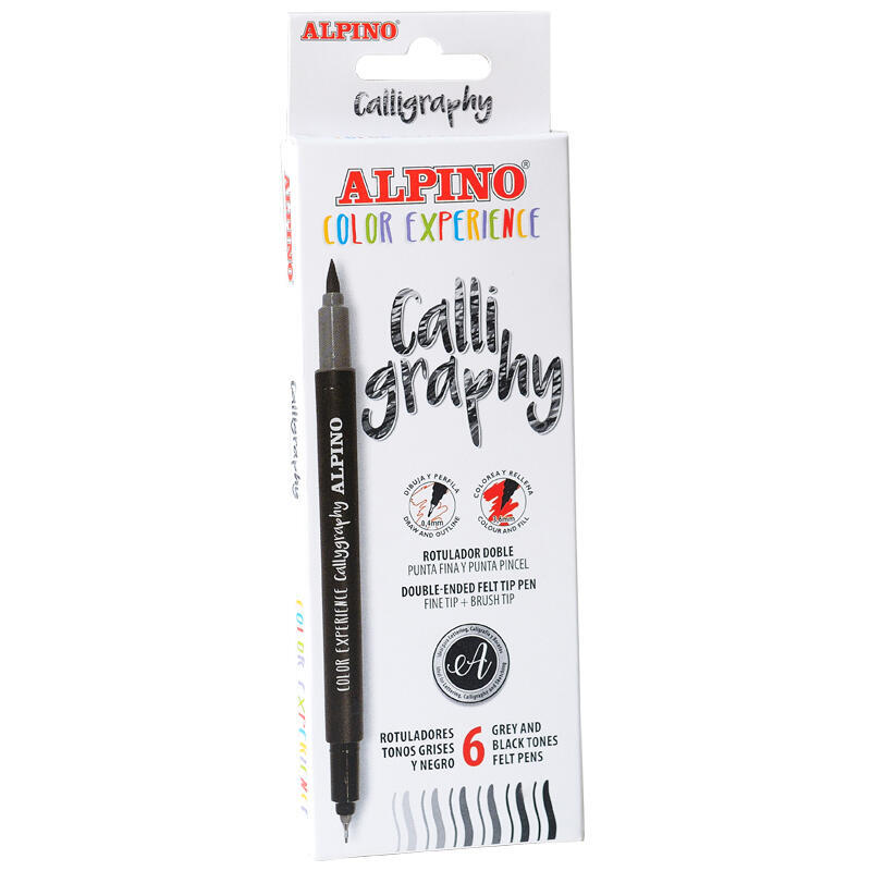 alpino-rotuladores-calligraphy-color-experience-set-de-6-grisnegro