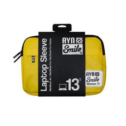 smile-akira-funda-para-portatil-33-cm-13-funda-amarillo