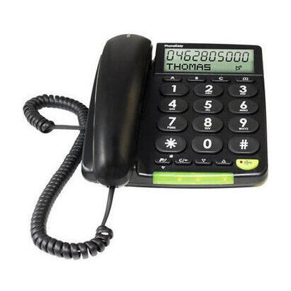 telefono-doro-phoneeasy-312cs-analogico-identificador-de-llamadas-negro