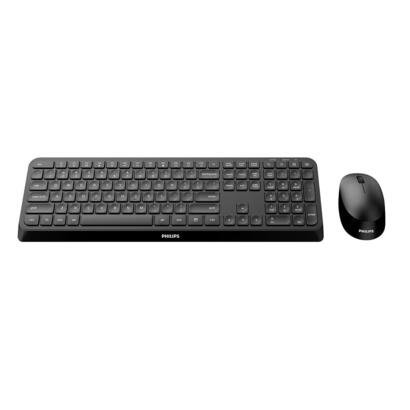 teclado-ingles-raton-philips-3000-series-spt6307b31-incluido-rf-inalambrico-qwerty-negro