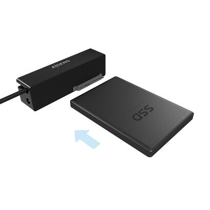 aisens-adaptador-sata-a-usb-c-usb-30usb31-gen1-para-discos-duros-25-y-35-con-alimentador-negro