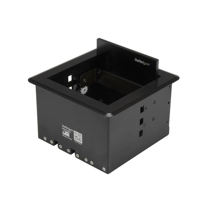 startechcom-box4cable-organizador-de-cables-escritorio-caja-de-cables-negro-1-piezas
