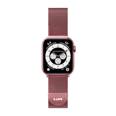 laut-correa-steel-loop-apple-watch-strap-3840-mm-rosegold