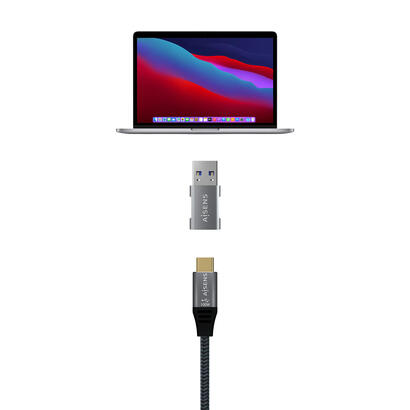 aisens-mini-adaptador-usb-32-gen2-10g-3a-tipo-usb-ch-am-gris