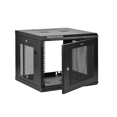 startechcom-9u-wall-mount-server-rack-cabinet-4-post-adjustable-depth-2-to-19-network-equipment-enclosure-with-cable-management-
