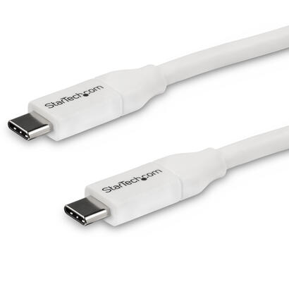 startech-cable-4m-usb-c-pd-5a-blanco-certified