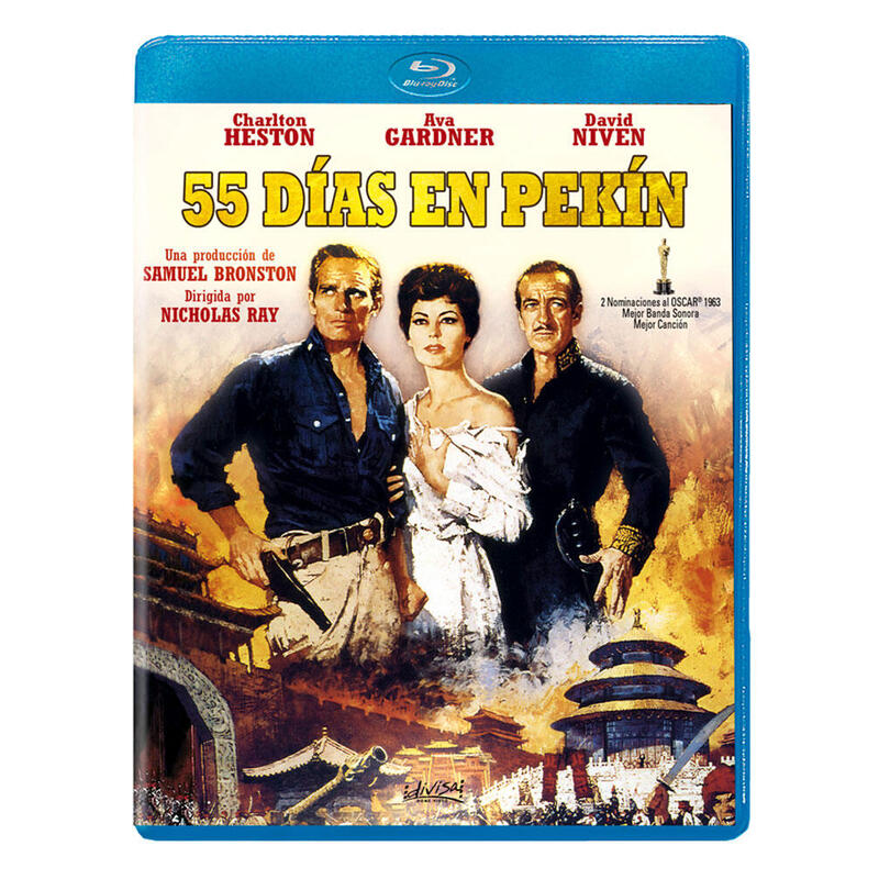 pelicula-55-dias-en-pekin-blu-ray