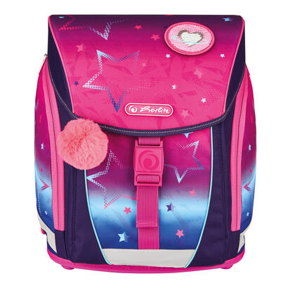 herlitz-filolight-plus-pink-stars-cartera-rosamorado-incl-estuche-lleno-de-16-piezas-estuche-para-lapices-bolsa-de-deporte-50043