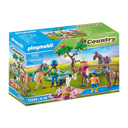 playmobil-viaje-de-picnic-con-caballos-71239