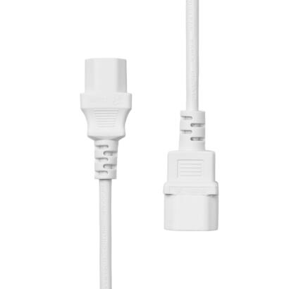 proxtend-pc-c13c14-003w-cable-de-transmision-blanco-3-m-c13-acoplador-c14-acoplador