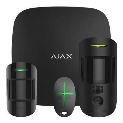 ajax-starterkit-cam-mp-bl1-kit-ajax-negro-hub-2-motioncam-motionprotect-spacecontrol