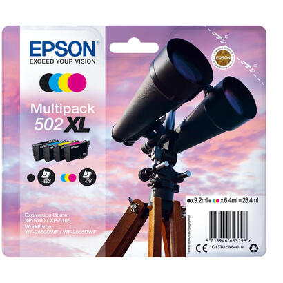 tinta-original-epson-502xl-multipack-negro-cian-magenta-amarillo