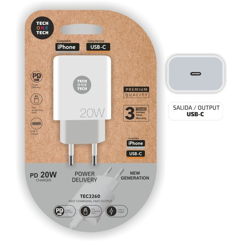 cargador-de-pared-tech-one-tech-tec2260-1xusb-tipo-c-20w