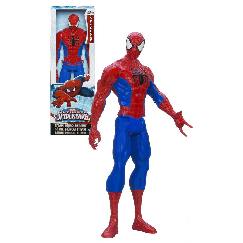 figura-titan-hero-spiderman-ultimate-marvel-30cm