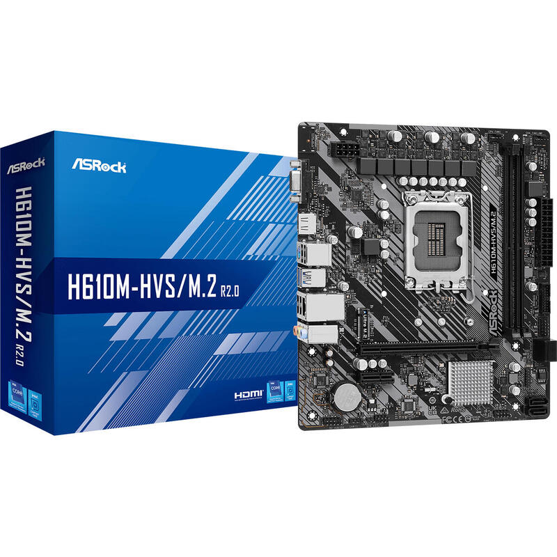 placa-base-asrock-h610m-hvsm2-r20-intel-h610-1700-micro-atx-2-ddr4-vga-hdmi-pcie4-1x-m2