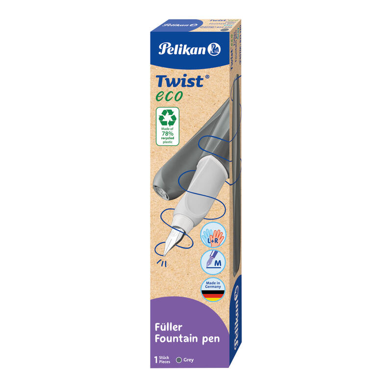 pelikan-822220-pluma-estilografica-sistema-de-carga-por-cartucho-gris