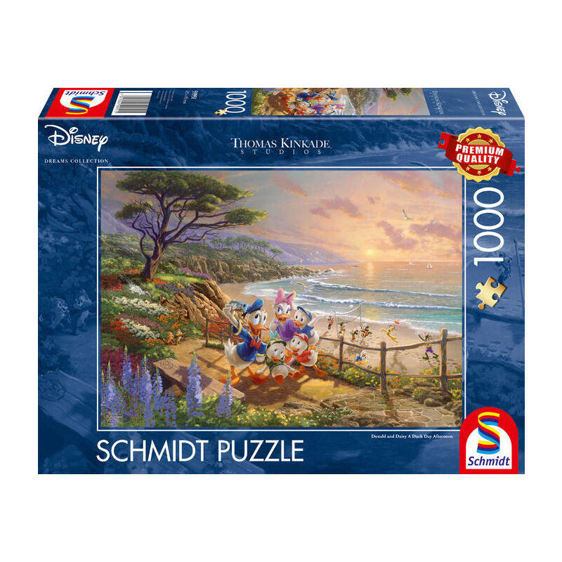 puzzle-schmidt-spiele-thomas-kinkade-studios-disney-donald-and-daisy-a-duck-day-afternoon-59951