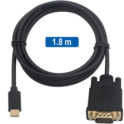ewent-cable-conversion-usb-c-vga-18m