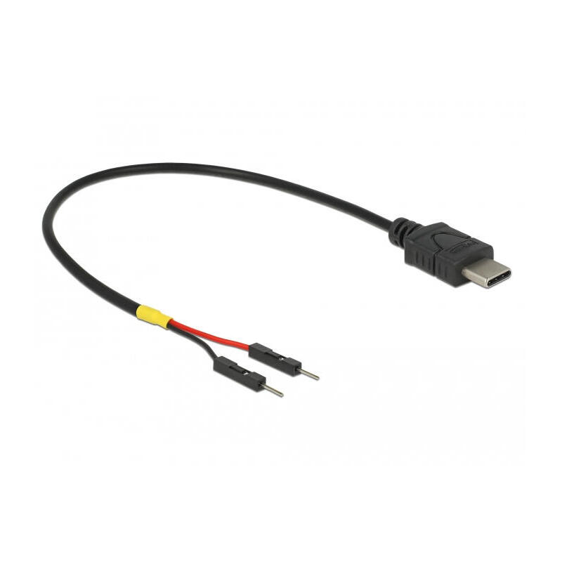 delock-cable-de-alimentacion-usb-tipo-c-a-2-pines-macho-de-alimentacion-independiente-de-20-cm