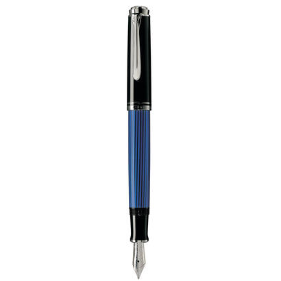 pelikan-m405-pluma-estilografica-sistema-de-llenado-integrado-negro-azul-plata-1-piezas