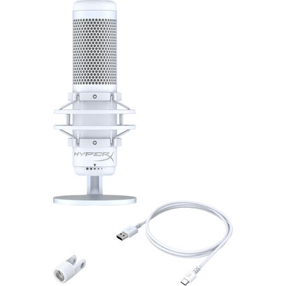 microfono-hyperx-quadcast-s-blanco