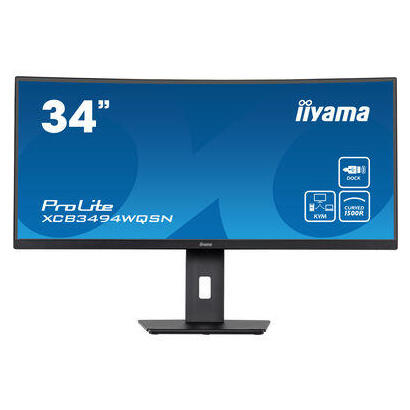 monitor-iiyama-86-4cm-34-xcb3494wqsn-b5-219-3xhdmidpusb-c-cur-retail