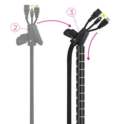 nanocable-organizador-de-cables-flexible-25mm-longitud-2m-negro