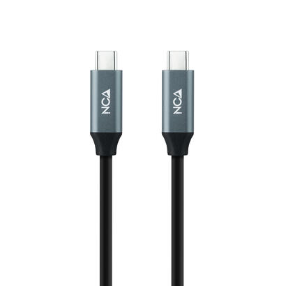 cable-usb-32-nanocable-usb-tipo-c-macho-usb-tipo-c-macho-05m-gris-y-negro-10014300