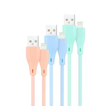 nanocable-pack-de-3-cables-usb-a-macho-a-lightning-macho-longitud-1m-colores-pastel-rosa-verde-y-azul