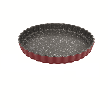 stoneline-plato-para-quiches-y-tartas-21550-13-l-27-cm-vidrio-de-borosilicato-rojo-apto-para-lavavajillas